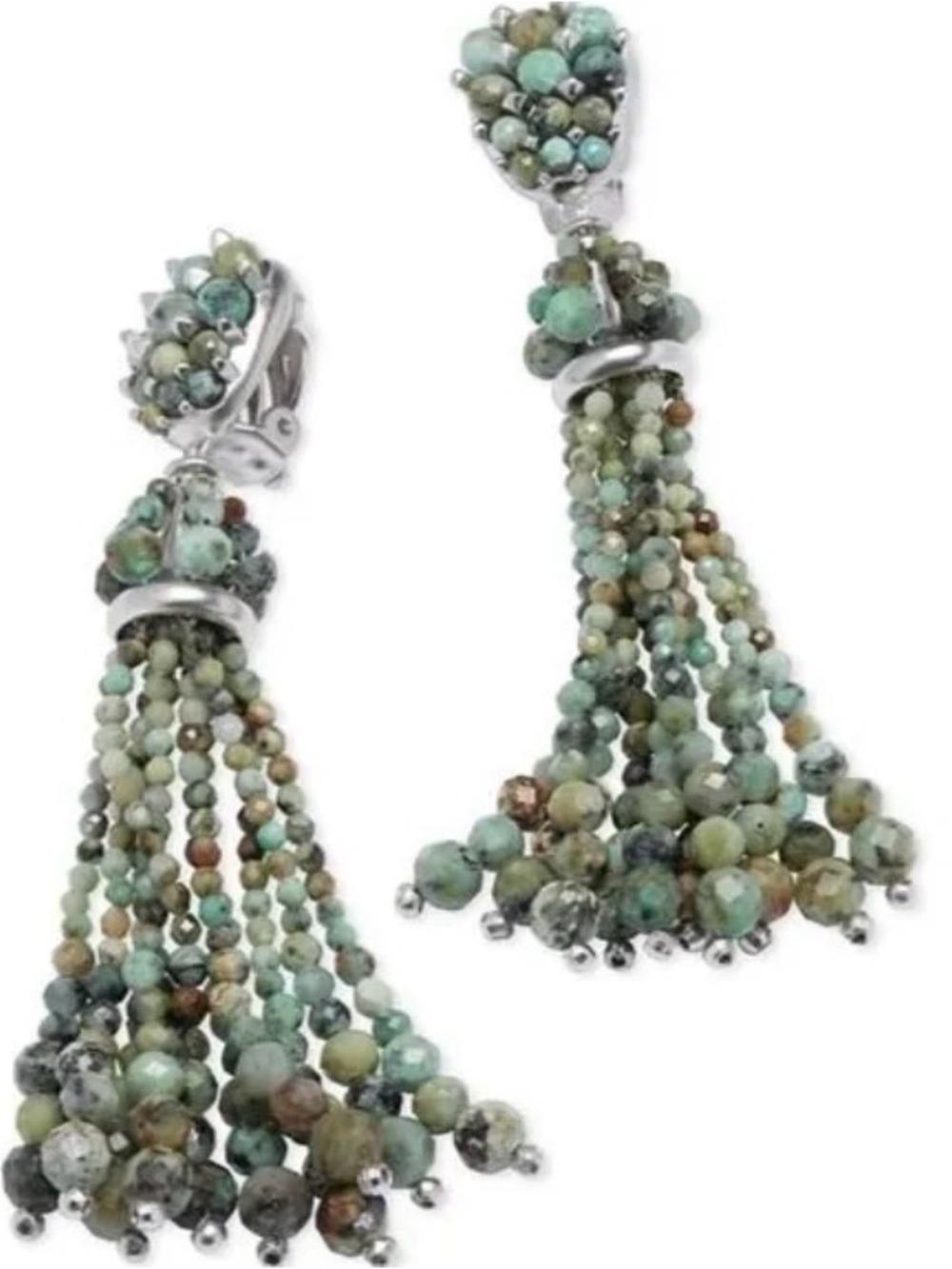 Kendra Scott Cecily silver clip-on earrings